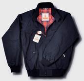 View Item Baracuta G9 Mod Slim Fit Harrington Jacket Black 
